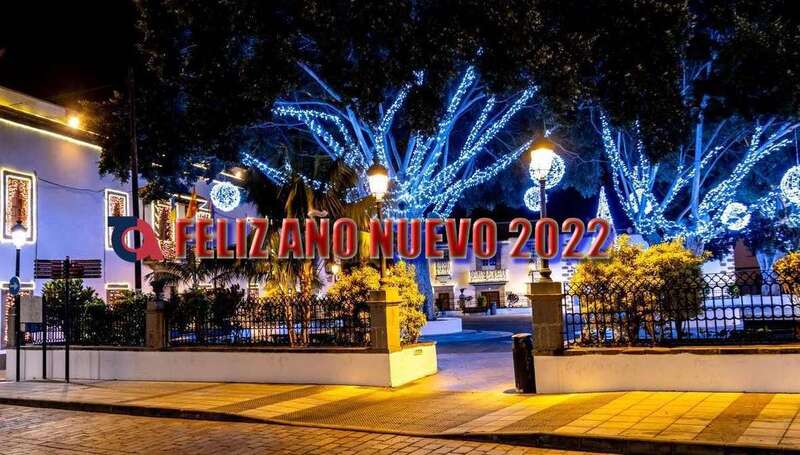 Imagen de la colaboración navideña de la plaza de San Juan del colaborador Ildefonso Ramírez.